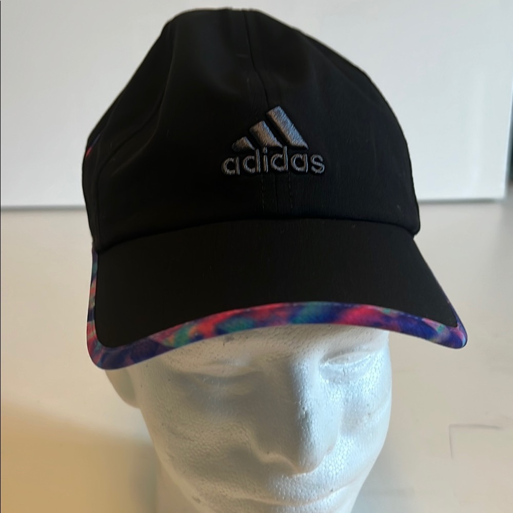 Adidas women’s Adizero cap, deepest space multi jawbreaker print